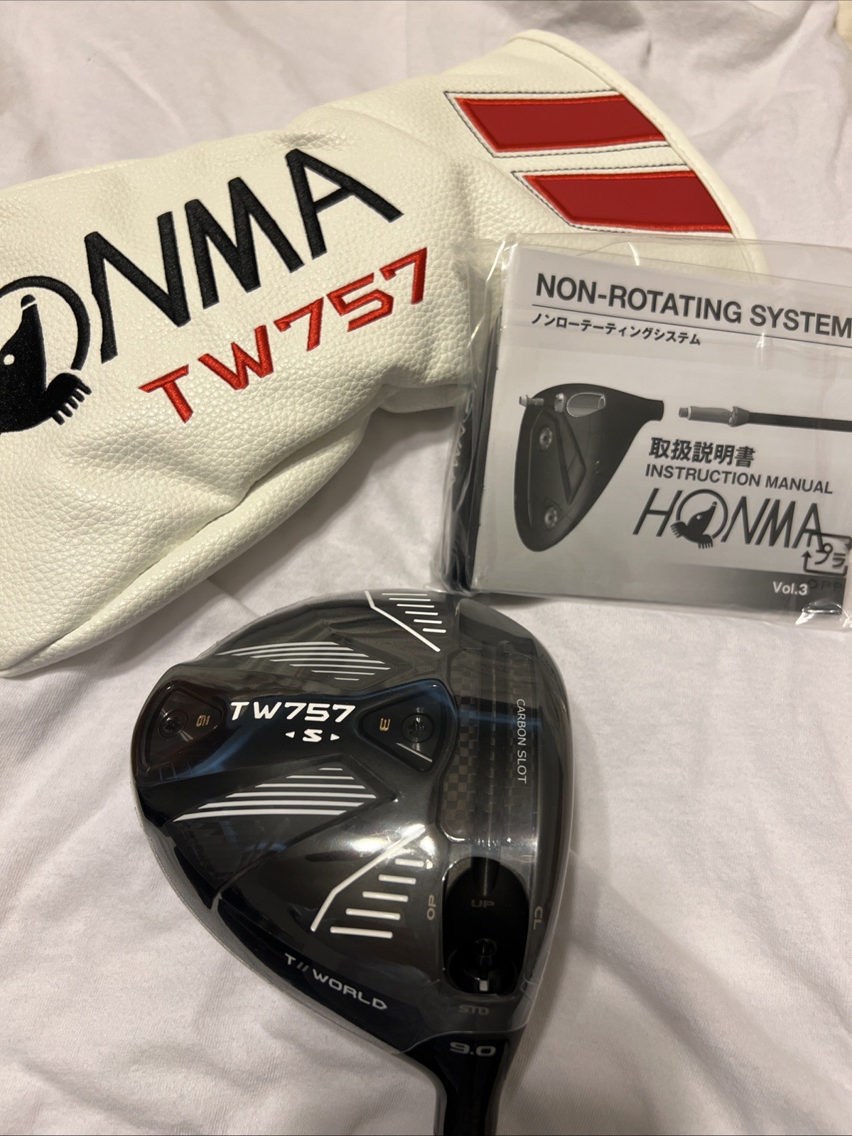 New HONMA TW757 Type S 450 JAPAN FORGED Full Carbon Driver TOURWORLD Vizard 50S