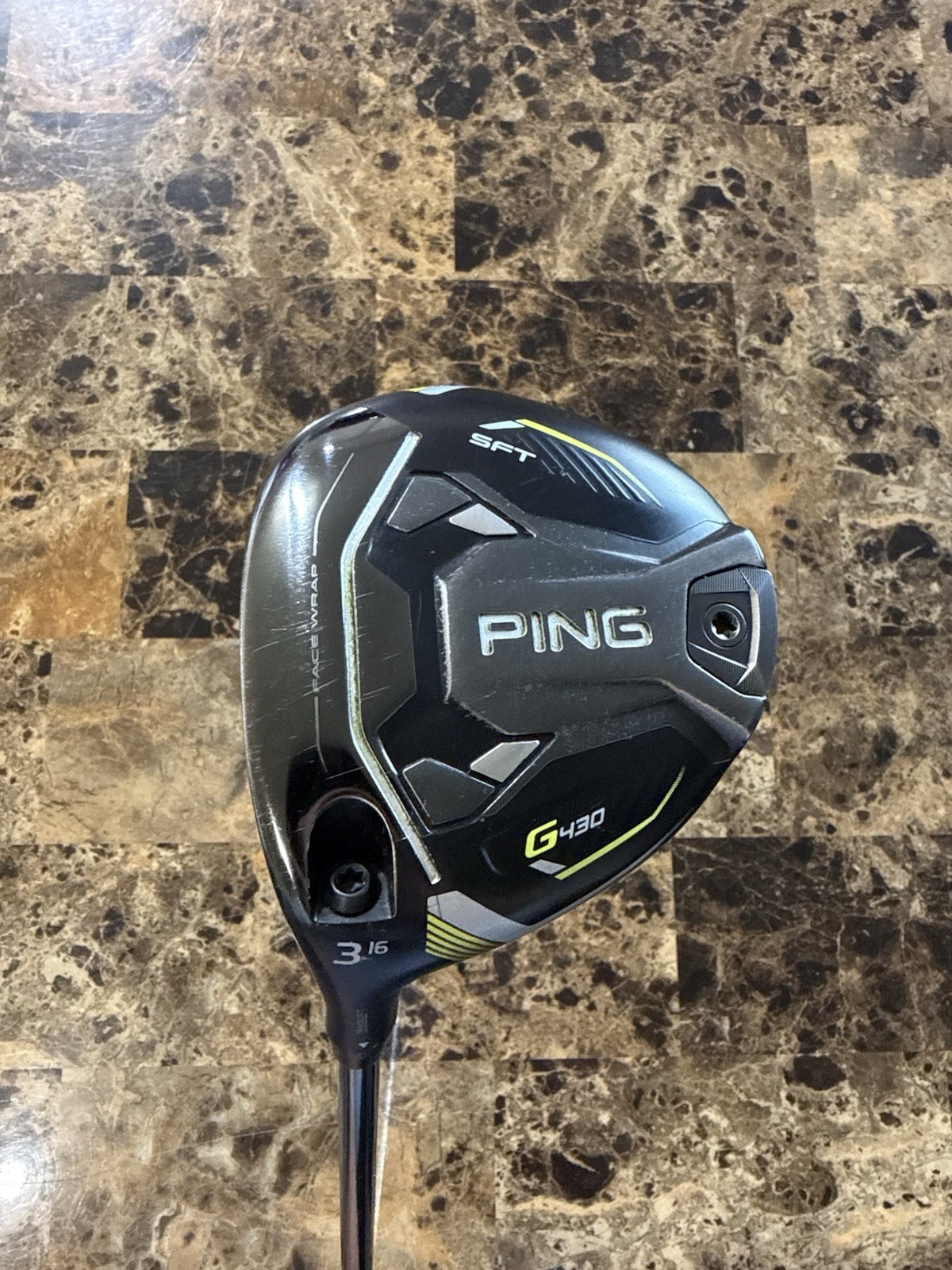Left Handed PING G430 SFT 3 Wood Stiff Flex Golf Club