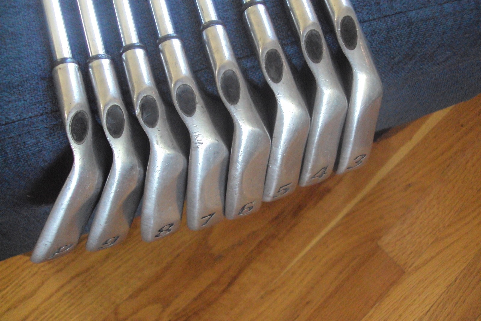 Callaway 1994 Big Bertha irons 3-PW Memphis 10 uniflex steel std length